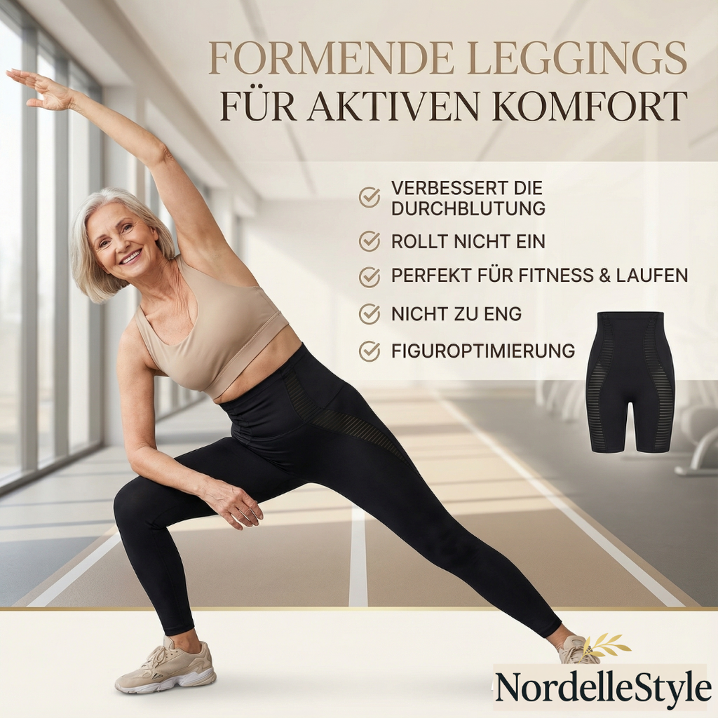 Hochwertige Shapewear Slip Schwarz/Beige - Luxus