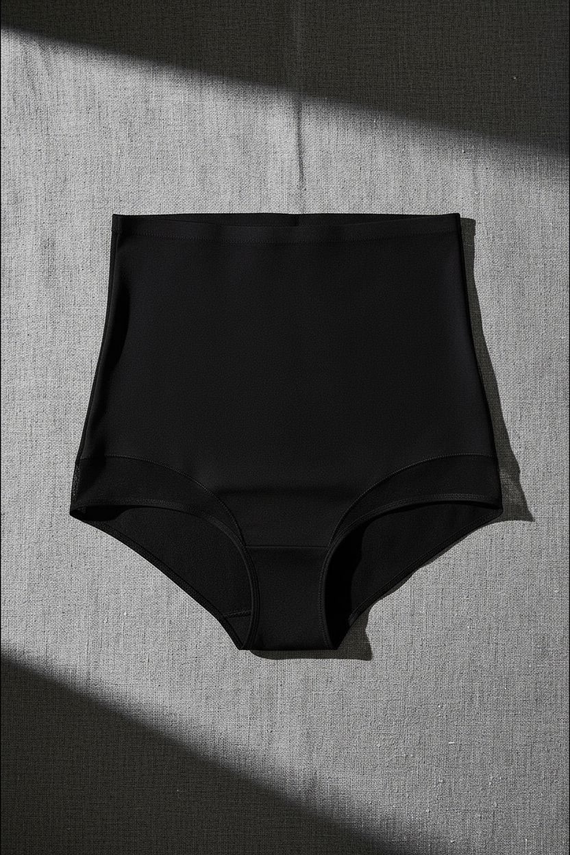 Hochwertige Miederslip Schwarz